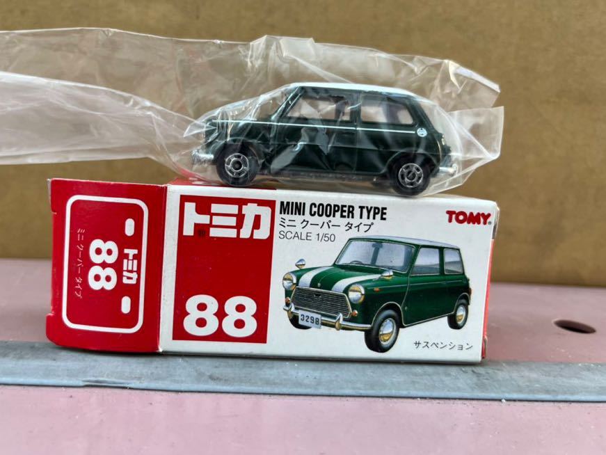 1993 ミニクーパー コレクションボックス ミニカー 当時物 トミカ ミニクーパー BLMC TOMY (トミー) S 当時物 マークIII 88