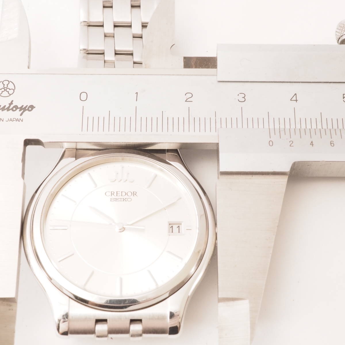 セイコー クレドール 8J86-7A00 SEIKO CREDOR デイト SS クォーツ 
