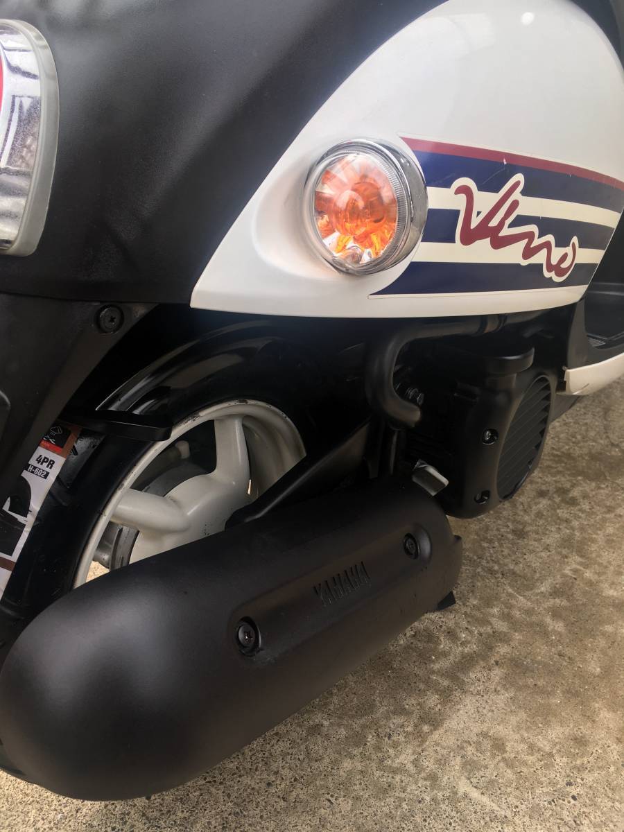 あページ YAMAHA VINO ビーノ SA37J 白/青 F1エンジン フュールインジェクション