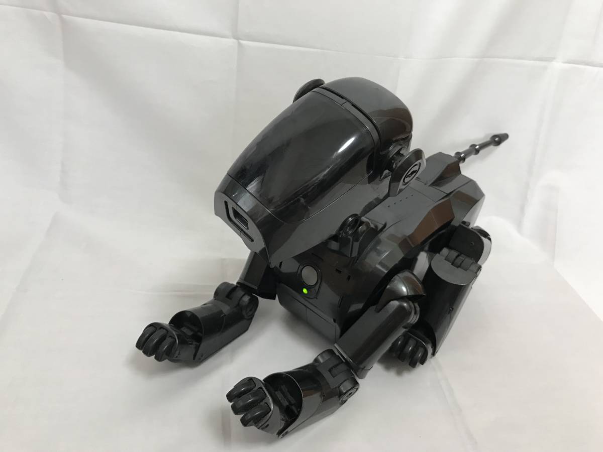 送料無料】Sony AIBO ERS-111 ソニー初代アイボ ブラック・通電&作動