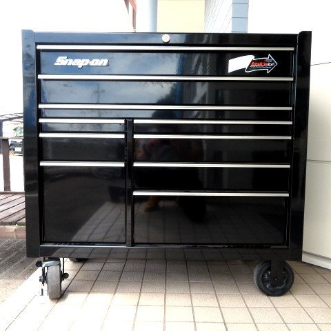 レアカラー　スナップオン　Snap-on　ツールバン　ミニカー　3台　ブラック Snap-on スナップオン KRH4210KPC ブラック色 黒色 ロールキャブ