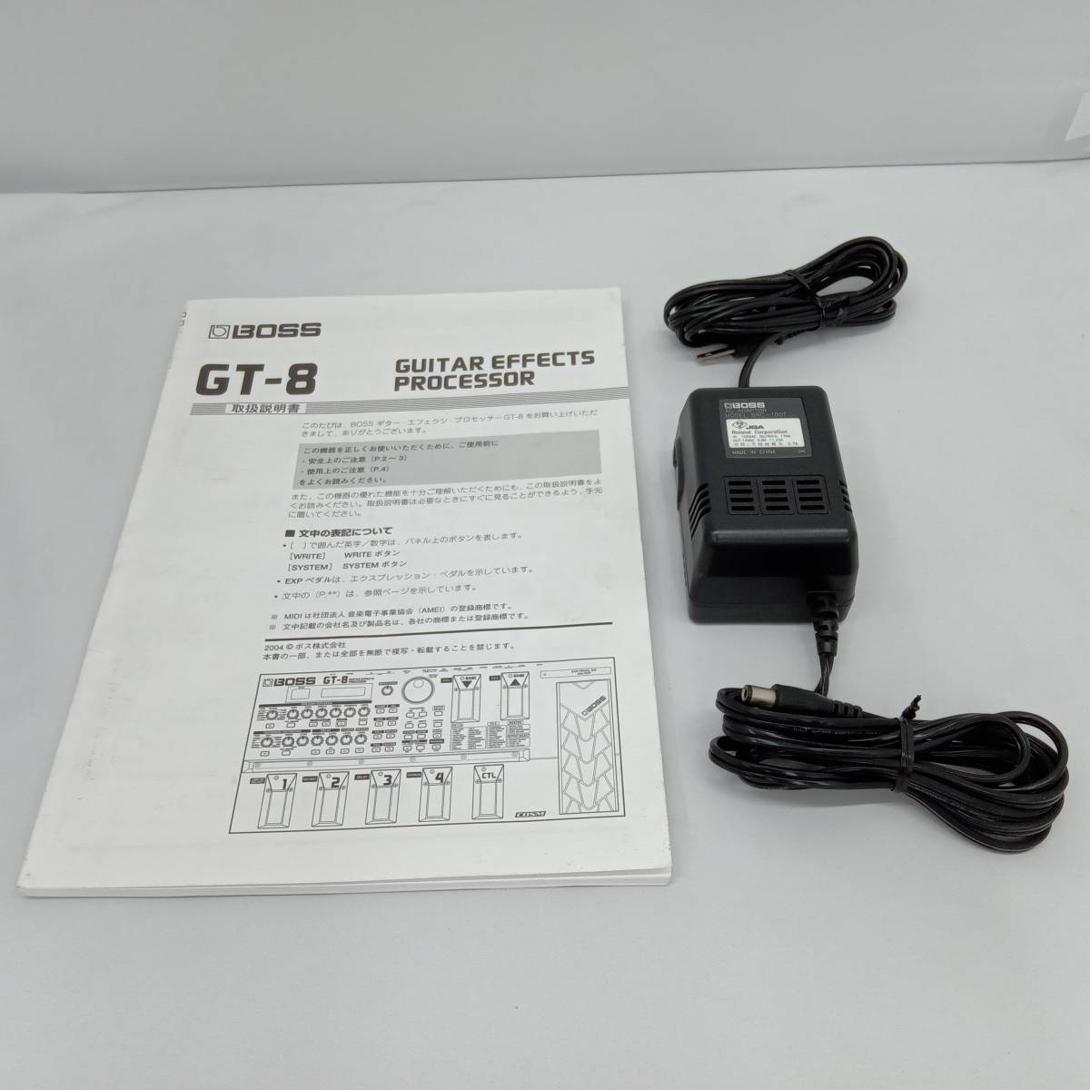 楽器・機材 【美品】 BOSS GT-8 ギターエフェクター 取説 ケース AC