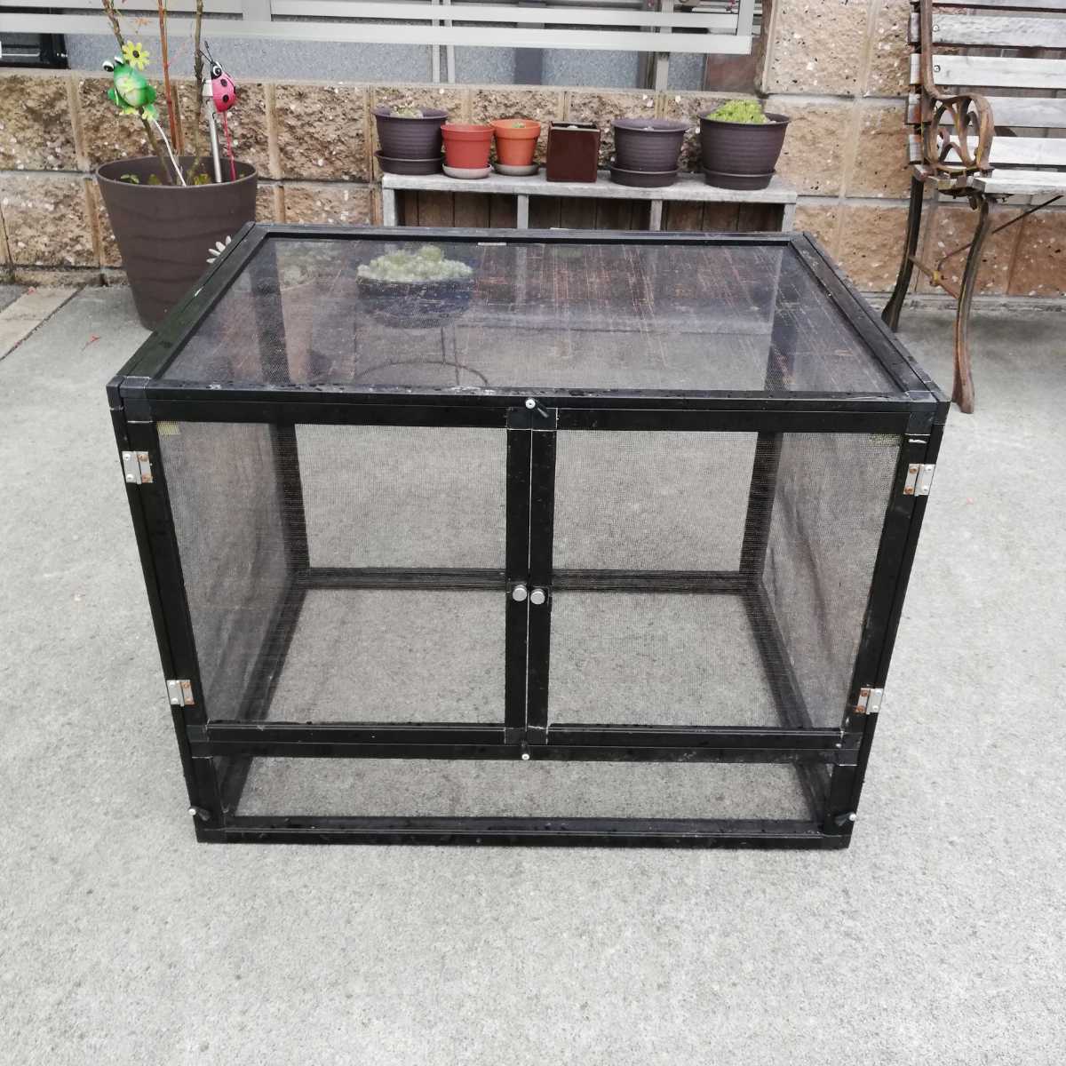 爬虫類 小動物 昆虫に 網ゲージ 全面メッシュゲージです 【公式通販】