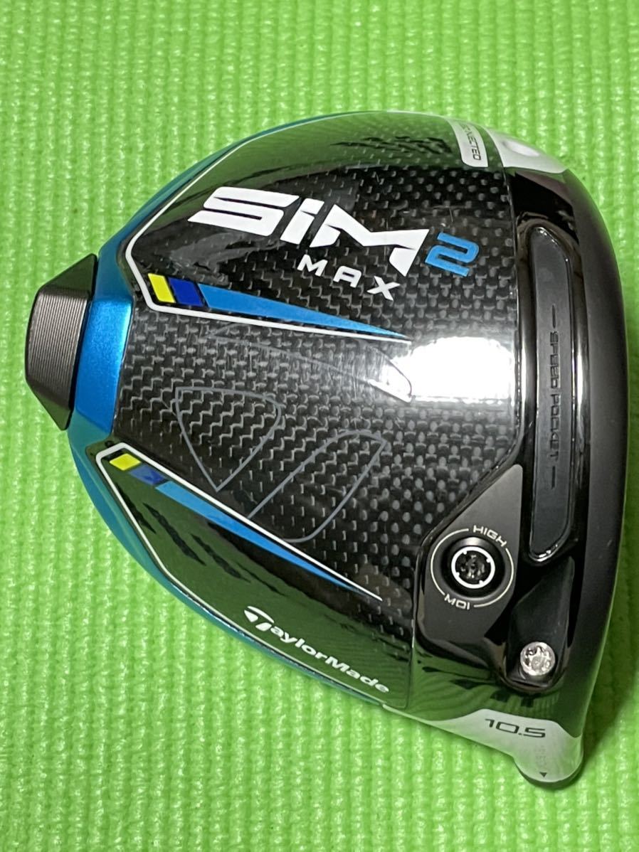 美品TaylorMade テーラーメイド SIM2MAX ドライバー ヘッドのみ 