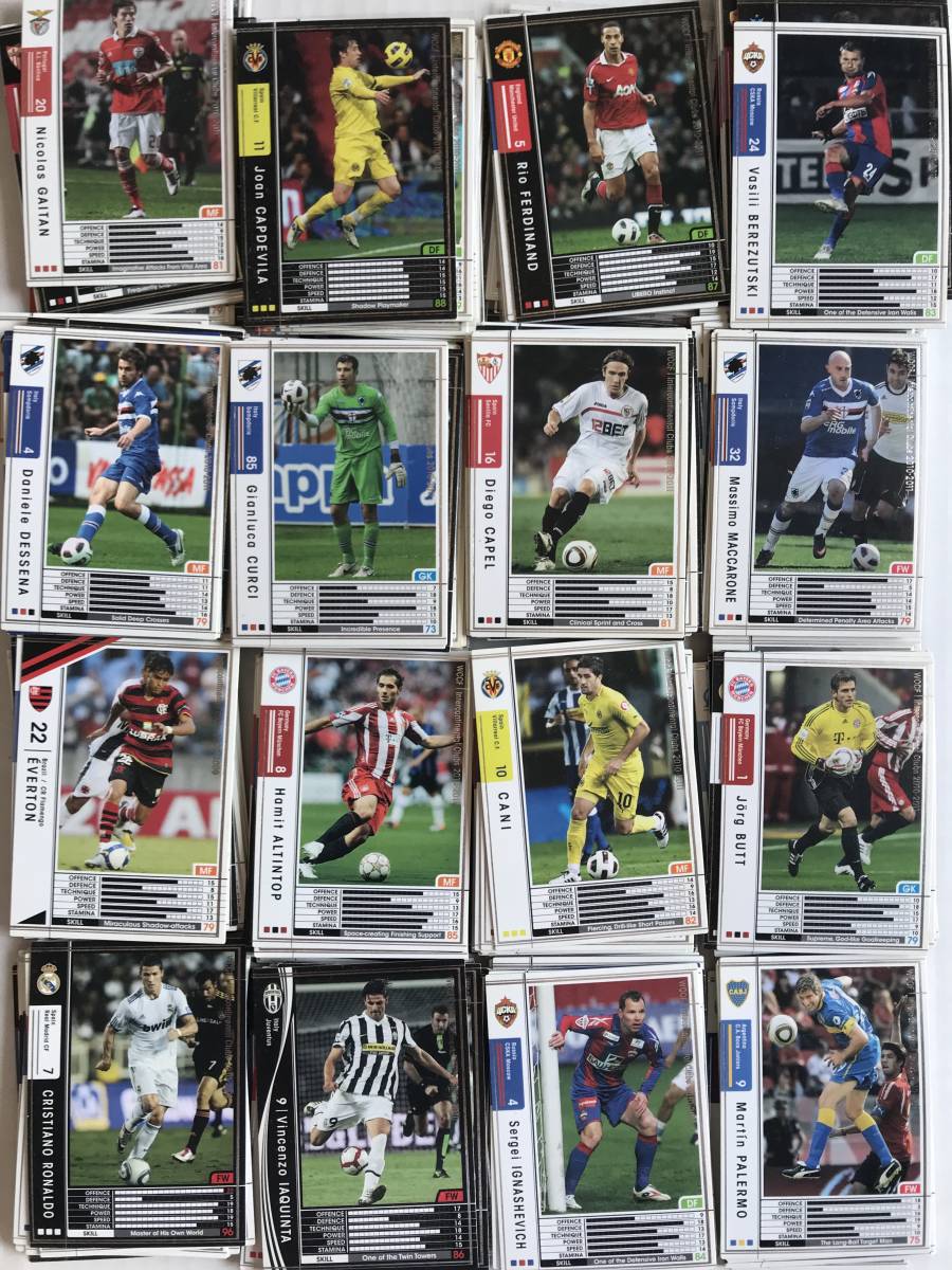 WCCF ちょっと懐かしいサッカーカード いろいろ300枚以上セット 