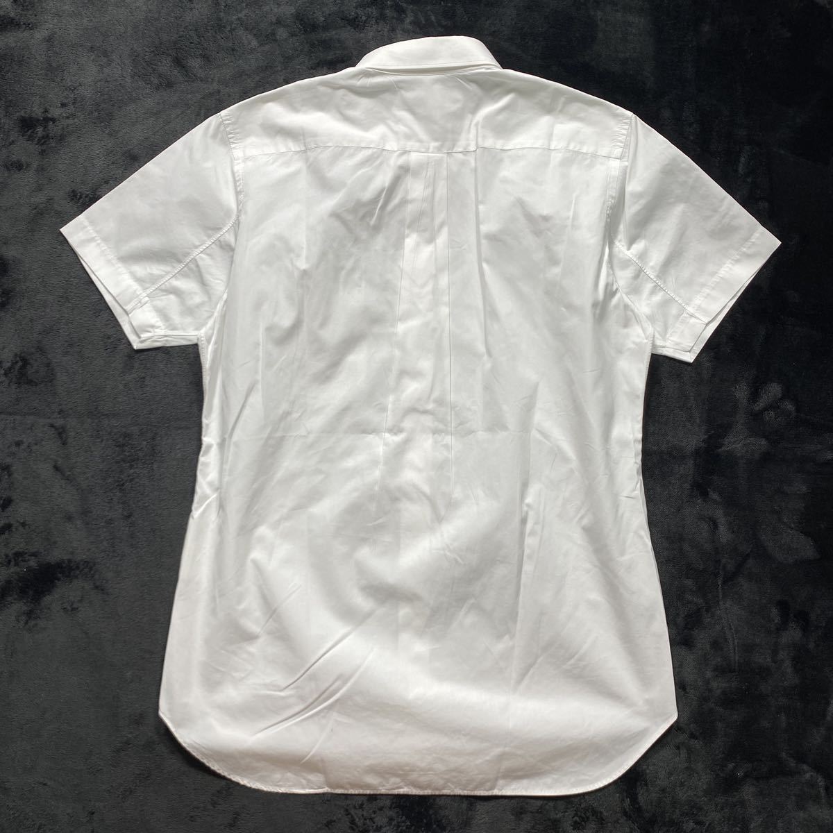 希少　COMME des GARCONS コムデギャルソンシャツ　■川久保玲　■Forever ■wide Classic ■White ■ボタンダウン　■ワイド　半袖シャツ