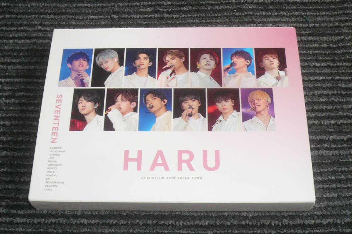 SEVENTEEN 2019 JAPAN TOUR HARU (2DVD+PHOTO BOOK) HMV限定盤 DVD