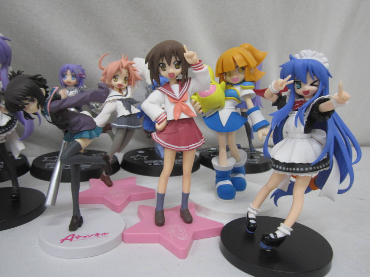 T0705-4H/ 箱なし 美少女 フィギュア まとめ 計26体 らきすた ラブ