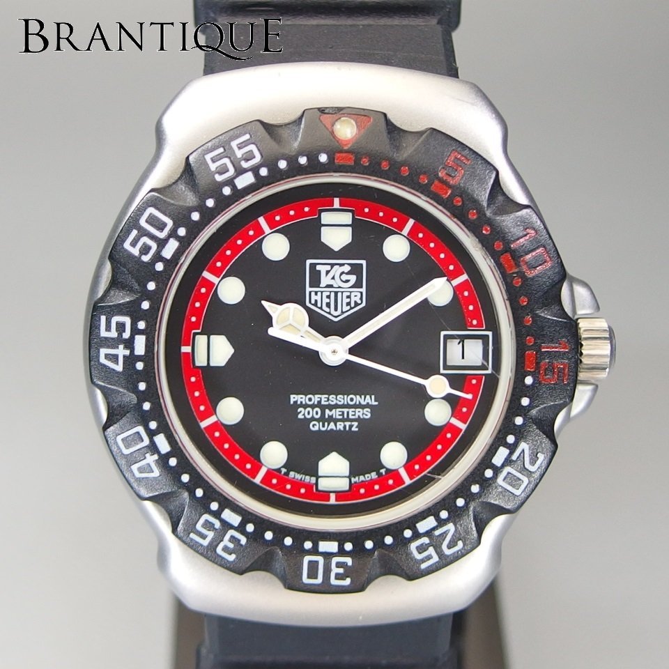 1円スタート】TAG HEUER タグホイヤー 374.513 フォーミュラ1 SS