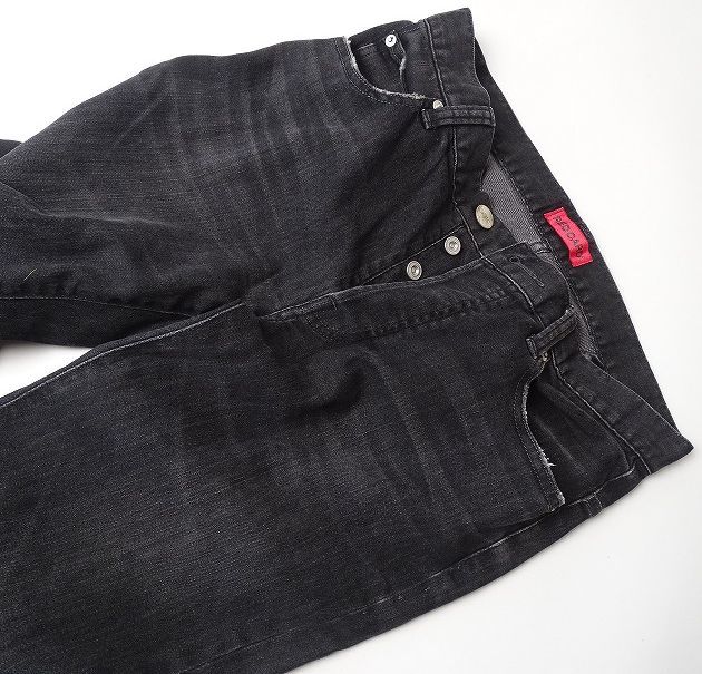  RED CARD 51840 レッドカード ブラック ウォッシュ加工 ストレッチ スキニー デニムパンツ ジーンズ 日本製 メンズ W31 黒 S-484(W31～)｜売買されたオークション情報、yahooの商品情報をアーカイブ W31～