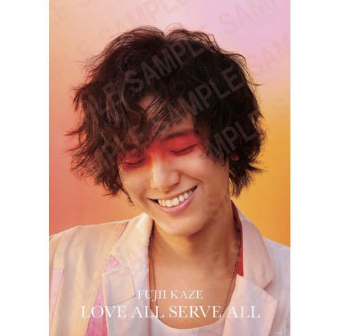 藤井風 ポスター 「LOVE ALL SERVE ALL」 B2サイズ LOVE ALL SERVE ALL