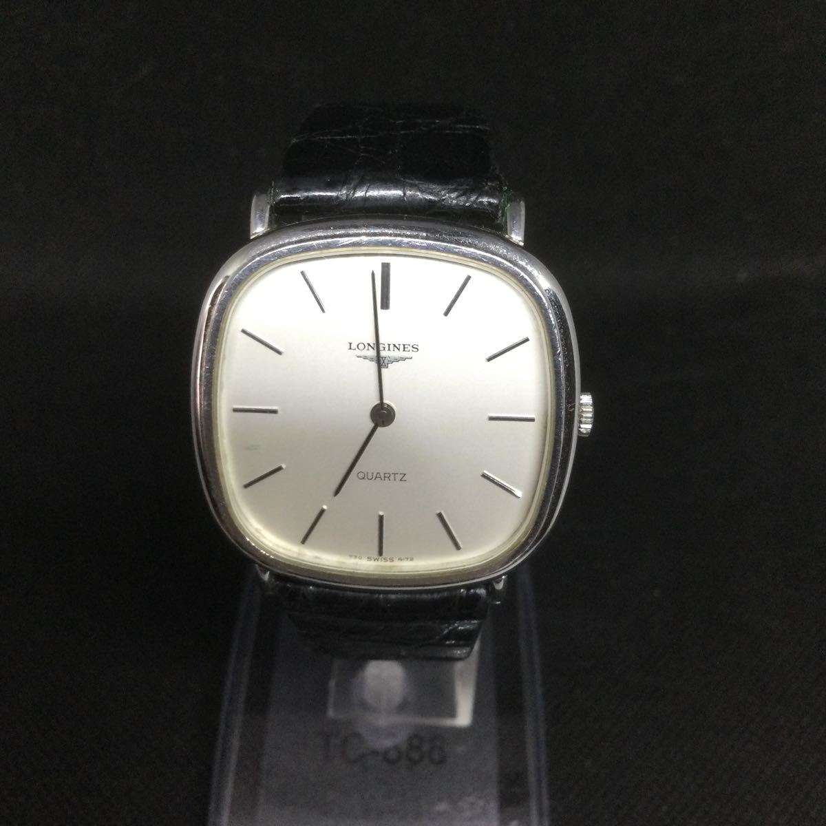 LONGINES 150 6707 稼働 クォーツ メンズ スクエア ビンテージ ロンジン LONGINES メンズ クォーツ スクエア 150 6707 腕時計