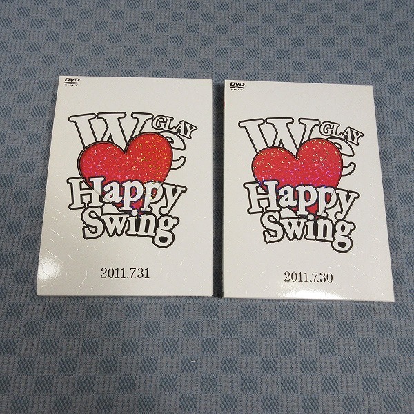 【全国無料，SALE】 K494 GLAY HAPPY SWING 15th Anniversary SPECIAL LIVE We Love Happy Swing in MAKUHARI DVD 2点 / 2011.7.30 / 2011.7.31(ジャパニーズポップス)｜売買されたオークション情報、yahooの商品情報をアーカイブ公開 - オークファ ジャパニーズポップス