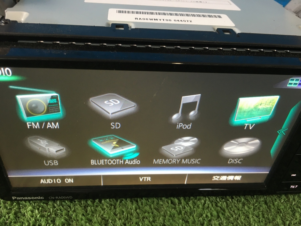 Panasonic パナソニック ストラーダ CN-RA06WD メモリーナビ CD/DVD 