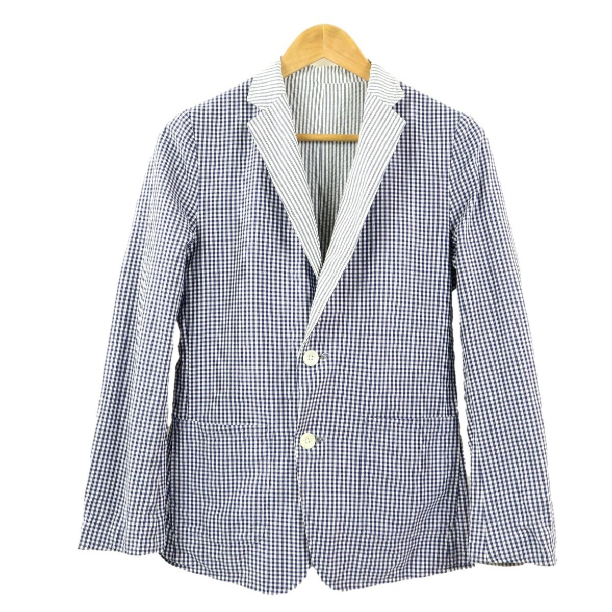 B1678】【リバーシブル】FRED PERRY フレッドペリー テーラード 