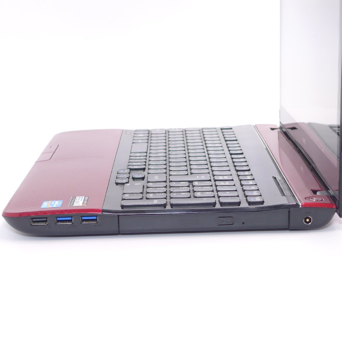 新品SSD Wi-Fi有 NEC ノートパソコン PC-LS550LS1YR 赤色 中古美品 第3