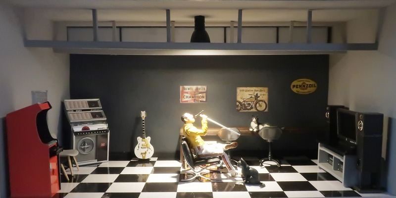 パックマン アーケードゲーム機 昭和のゲームセンター 1 12 男の秘密基地 マンケイヴ ドールハウス 売買されたオークション情報 Yahooの商品情報をアーカイブ公開 オークファン Aucfan Com