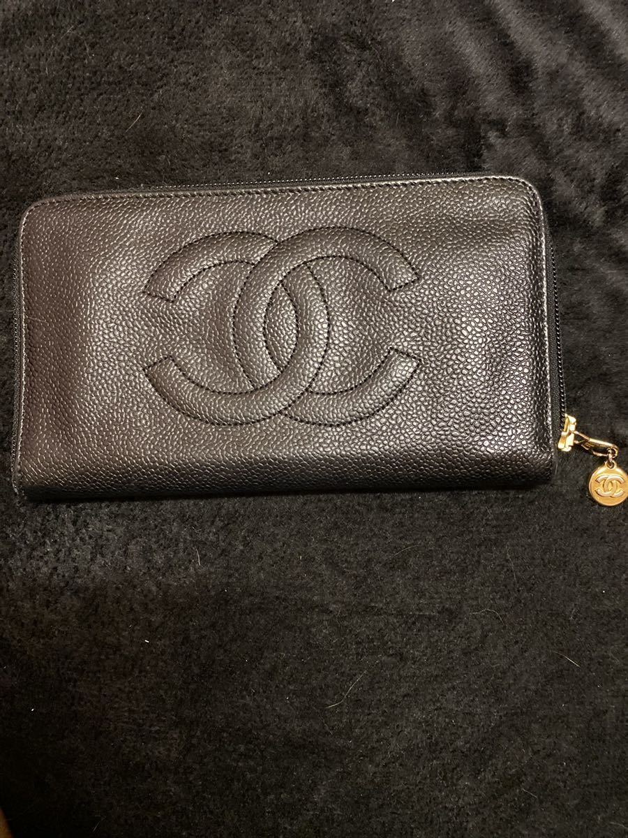 CHANEL デカココマーク 長財布 シャネル エナメル フラップロング 