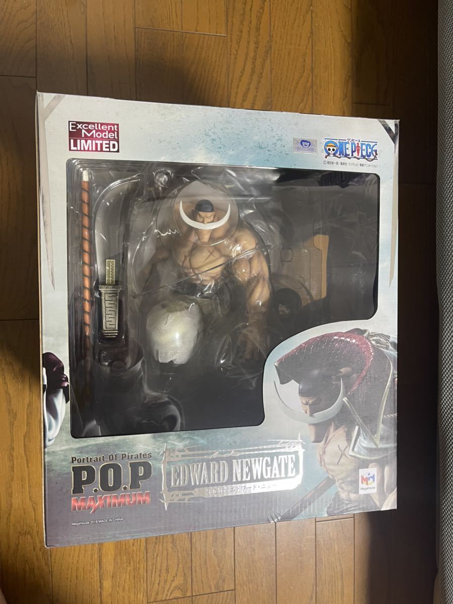 1円スタート メガハウス P O P Maximum Pop One Piece 白ひげ エドワード ニューゲート Bigboxestudios Com Br