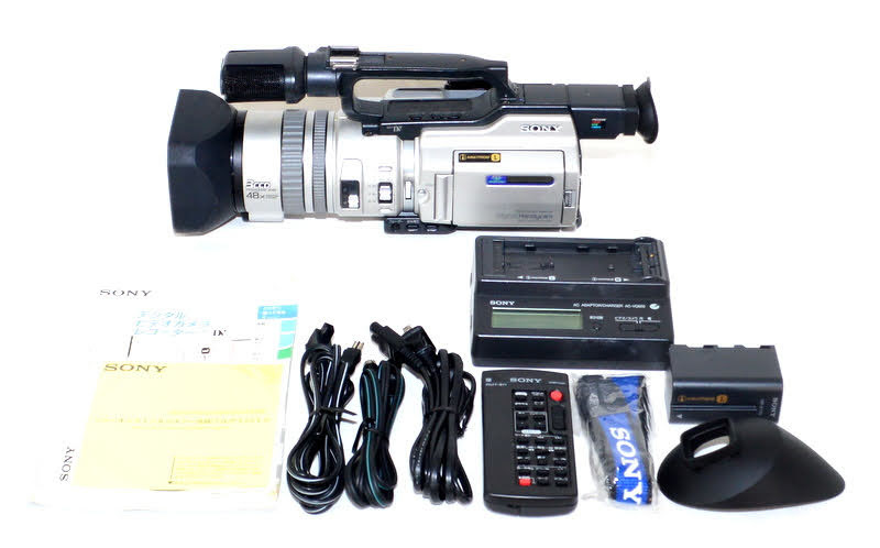 極美品⁄付属品充実SONY ソニー DCR-VX2000 アクセサリー各種付