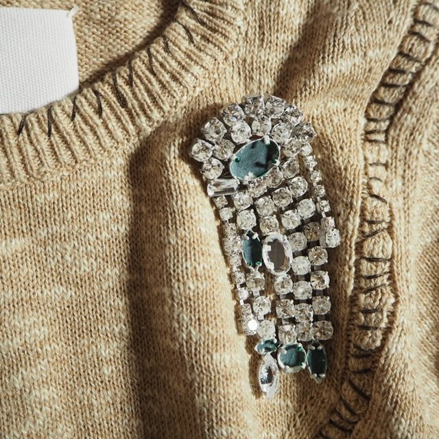 00's Martin margiela 樹脂バッジブローチ