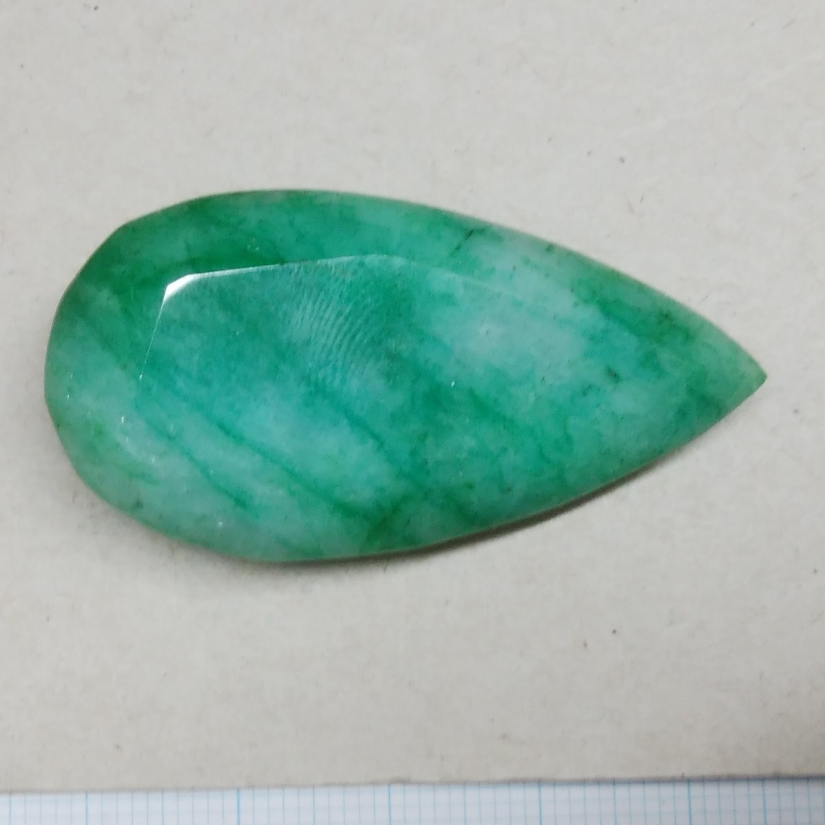 [79.90 ct] 天然エメラルド ピアシェイプドカット [5月誕生石] ルース 宝石 ジュエリー