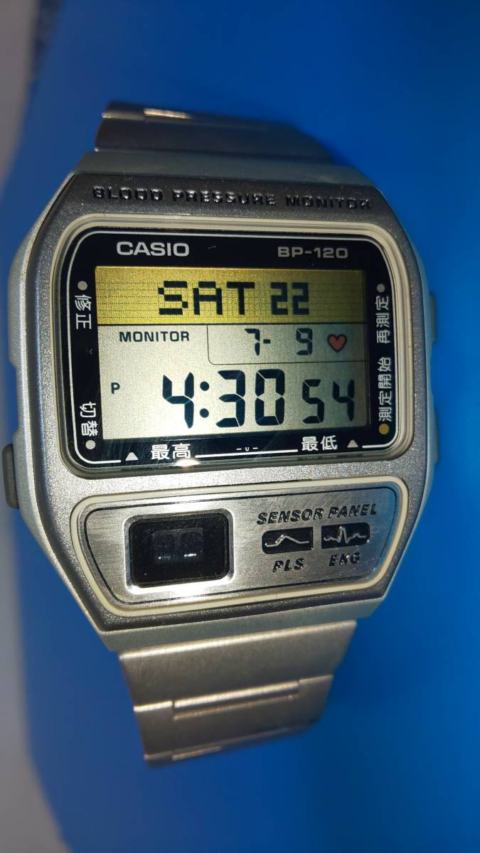 BP-120 新品電池 PRESSURE - 血圧ウォッチャー 90's rare MONITOR