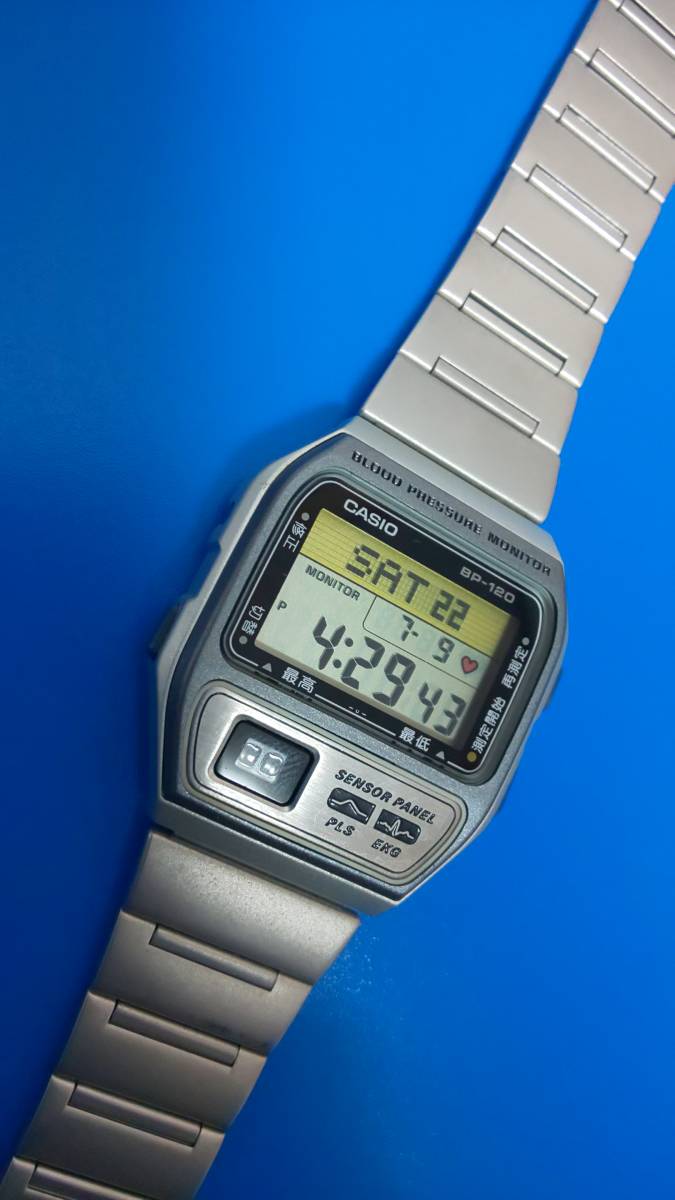 BP-120 新品電池 PRESSURE - 血圧ウォッチャー 90's rare MONITOR