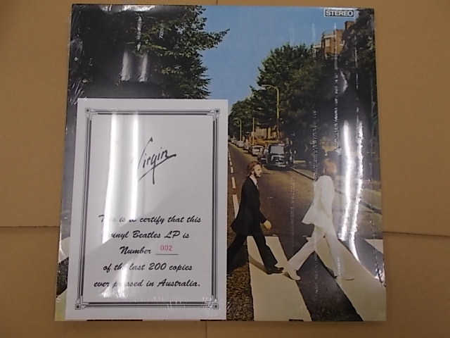 【正規品，人気】 /BEATLES /ABBEY ROAD / AUSTRALIA LIMITED200/PCSO 7088/LOW NUMBER 002/LP(その他)｜売買されたオークション情報、yahooの商品情報をアーカイブ公開 - オークファン B