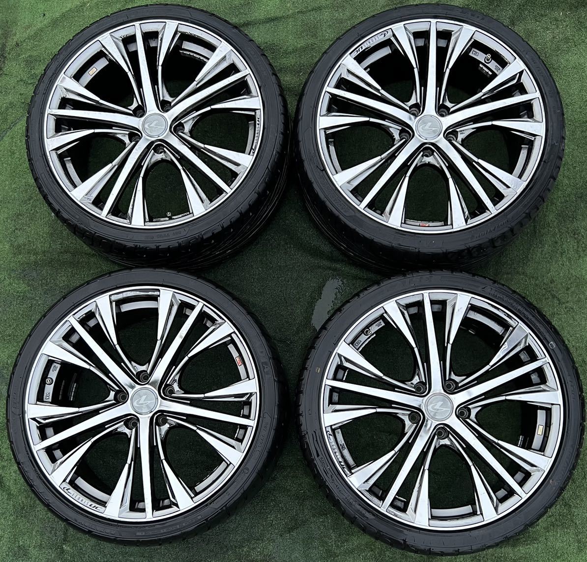 レオニス ホイール 19インチ タイヤホイールセット 225/35ZR19 19×7j 