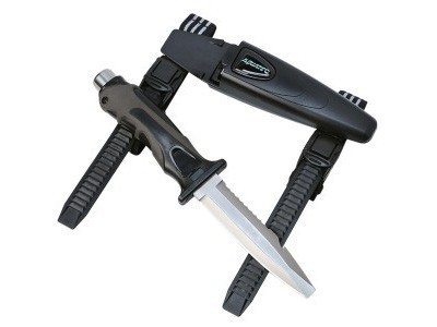 AQUATEC（アクアテック）SSダイバーナイフ ブラントチップナイフ 全長