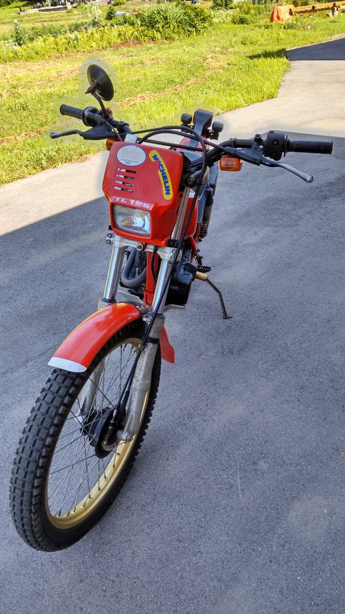 ホンダTLR200（MD09）中古実働走行少 TLR200 ホンダ - Introducing