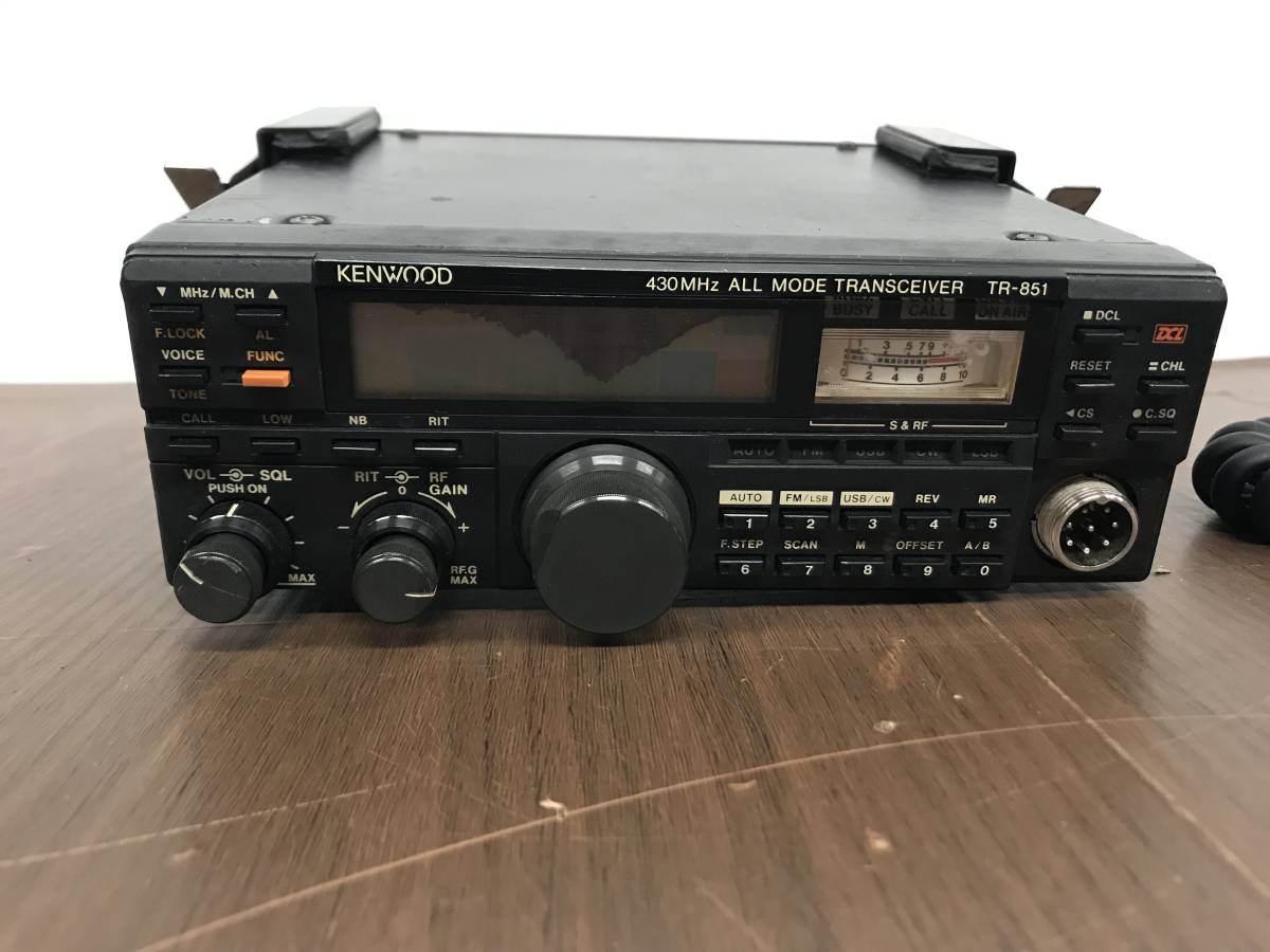 KENWOOD TR-851 ケンウッド 430Mhz オールモード 無線機 通電OK