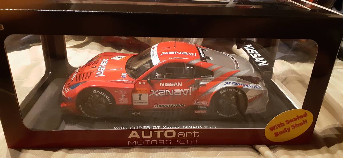 AUTOart オートアート 1/18 2005 SUPER GT XANAVI NISMO ザナヴィ