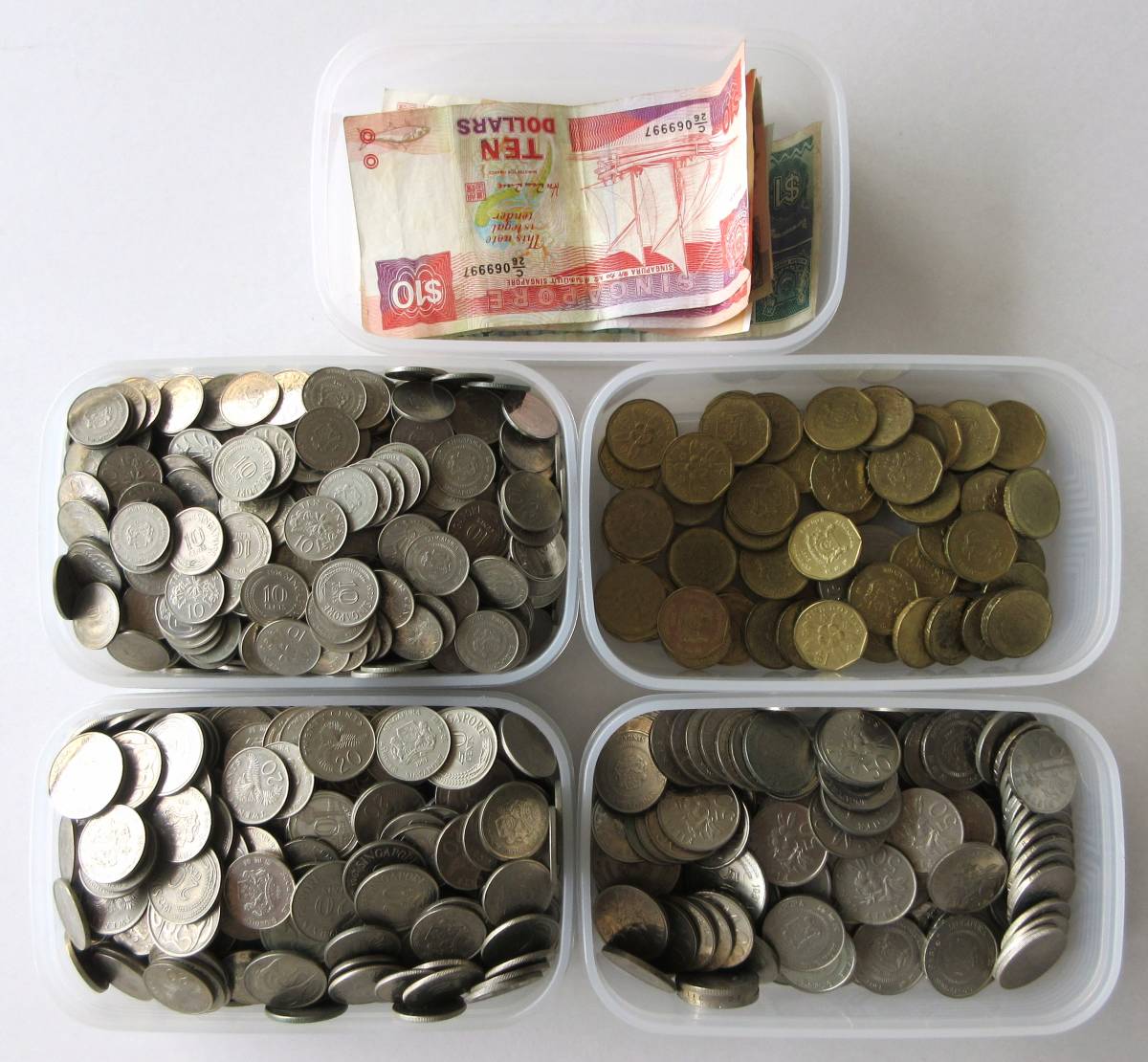 シンガポールドル硬貨 合計24.1kg シンガポールドル両替おすすめはどこ？レート比較＆格安両替場所まとめ