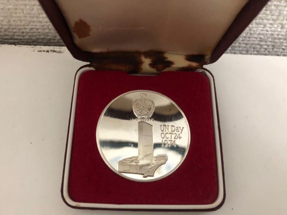 小沢征爾シルバー925 国連デーコンサート記念メダル