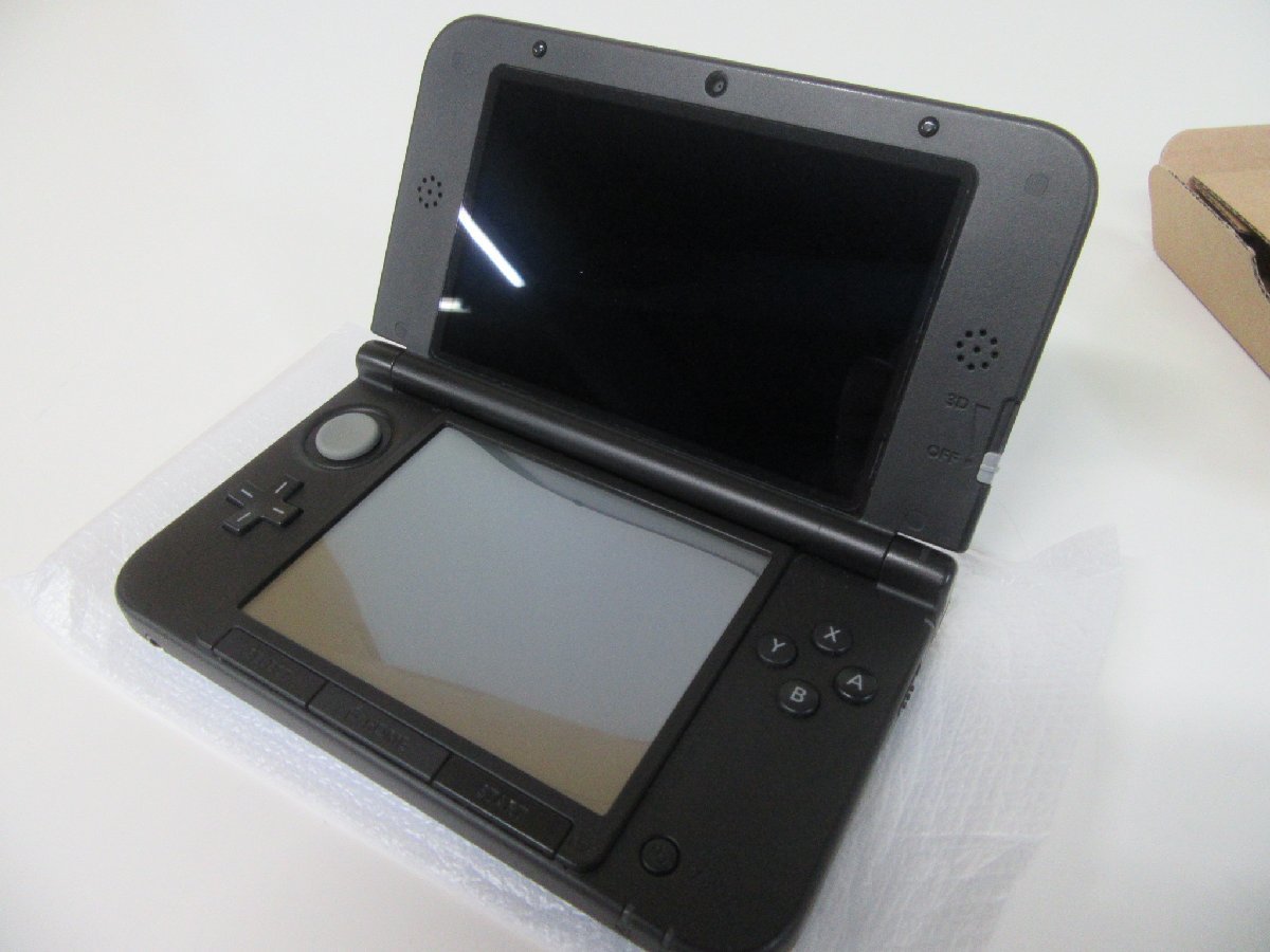 ニンテンドー3DS LL ブルーXブラック ※画面キズあり・ABボタン反応悪
