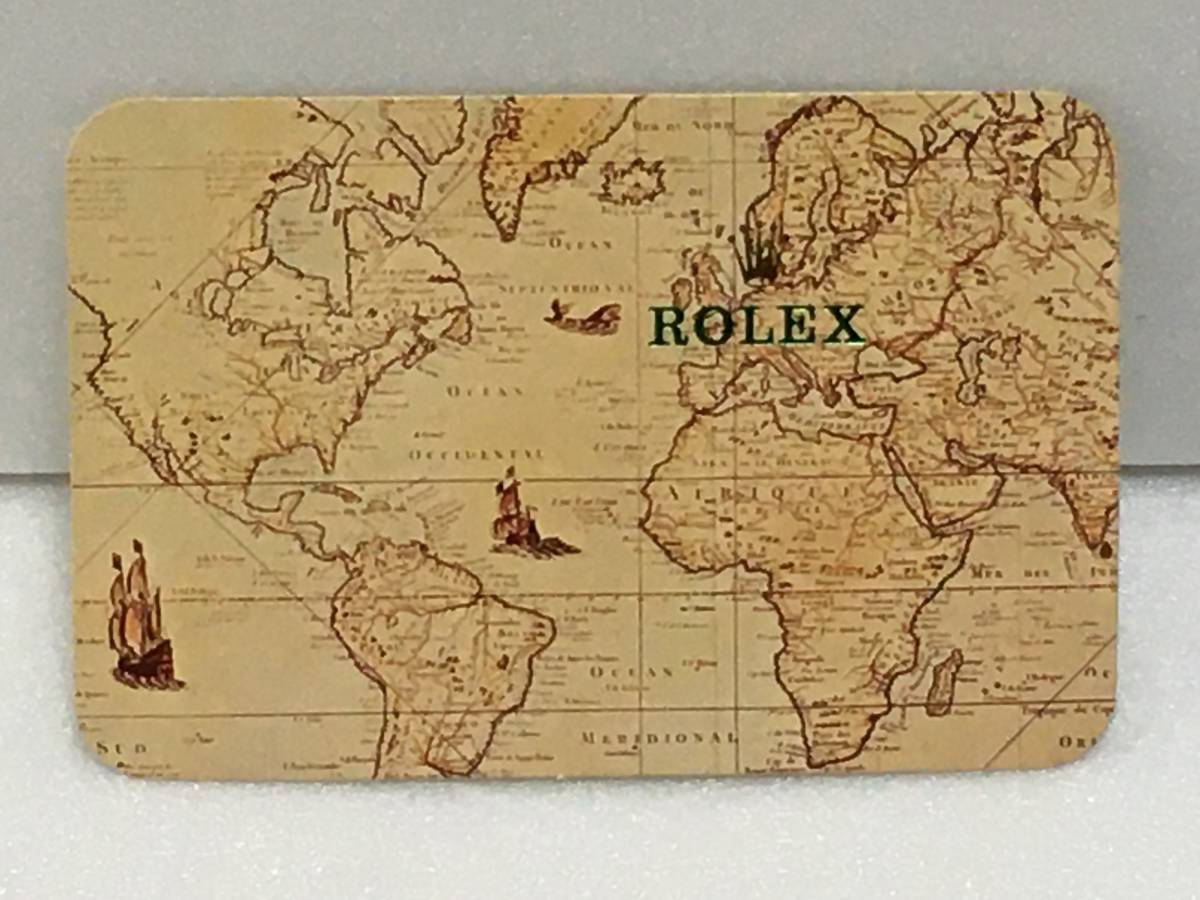 ROLEX 1981-1982年 カレンダーカード ♪♪付属品 ROLEX ロレックス カレンダー 1986年 縦型