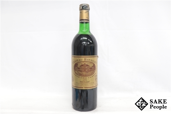 ■注目! シャトー・バタイエ 1979 750ml フランス ボルドー 赤