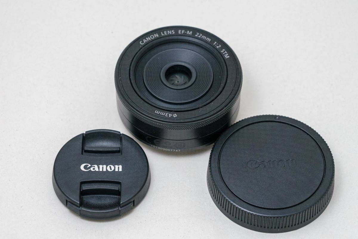 STM 22mm F2 EF-M Canon EF-M22mm f⁄2 CANON Electronics : レンズキット |