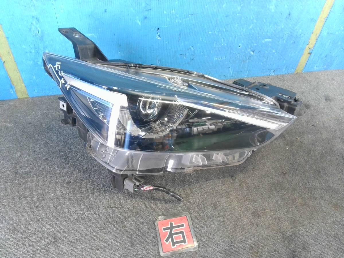 CX－3 DK5FW 右 ヘッドランプ ヘッドライト LED 中古 CX-3