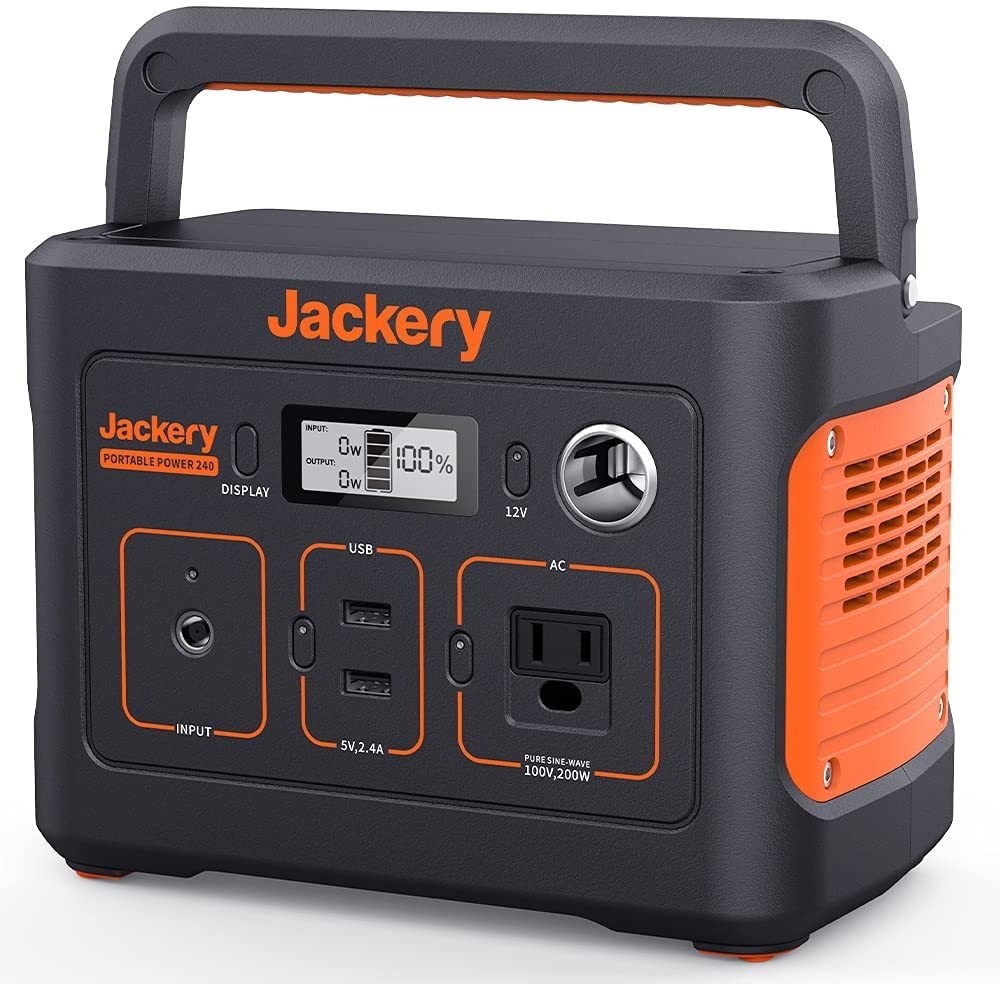 Jackery ポータブル電源 240Wh 家庭用 バックアップ電源 節電