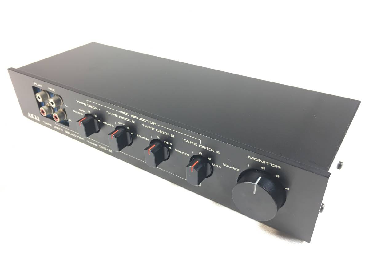 AKAI DS－5（ブラック） テープデッキセレクター テープデッキ