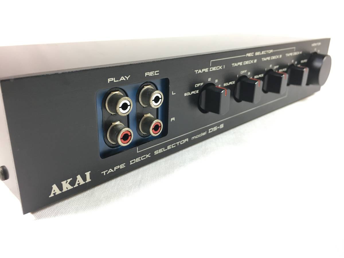 AKAI DS－5（ブラック） テープデッキセレクター テープデッキ