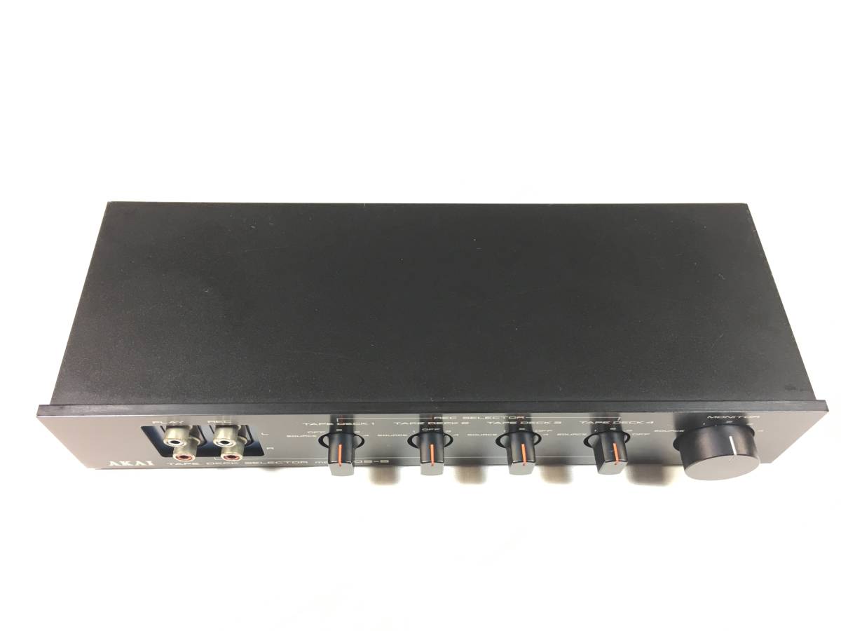 AKAI DS－5（ブラック） テープデッキセレクター テープデッキ