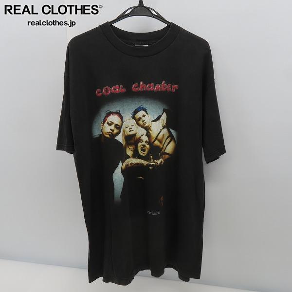 【新作登場，セール】 Coal Chamber/コールチェンバー グラフィックTシャツ/Tシャツ/バンドT/TULTEXタグ/XL /LPL(Tシャツ)｜売買されたオークション情報、yahooの商品情報をアーカイブ公開 - オークファン Tシャツ