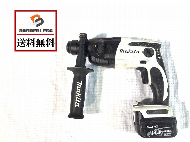 ☆中古品☆makita マキタ 14.4V 16mm 充電式ハンマドリル HR162D SDSプラスシャンク 3.0AHバッテリー付き 55282