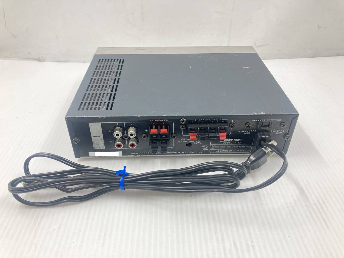BOSE テレビ用 小型アンプ TA-55 本体のみ 中古動作品 【公式通販】