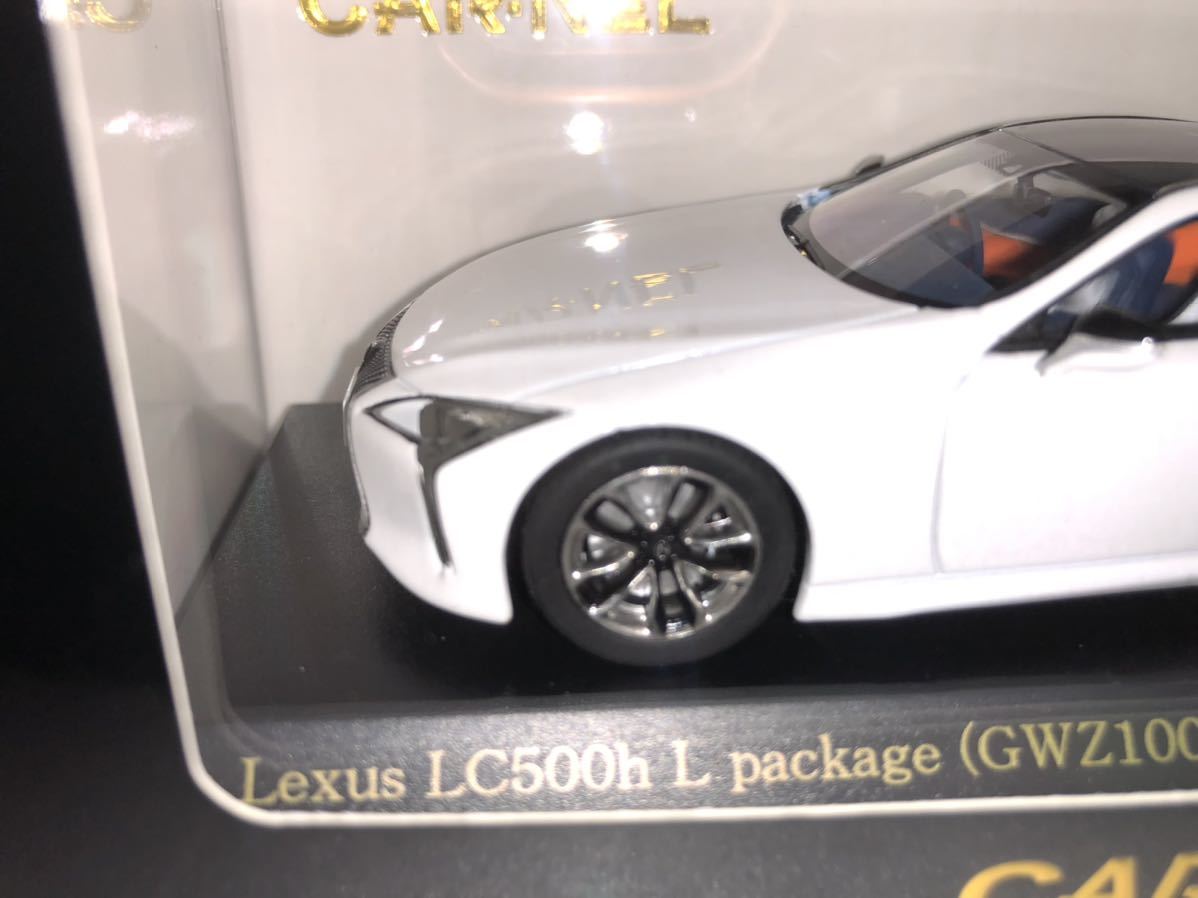 おもちゃ 【】ミニカー 1/43 レクサス LC500h L package GWZ100 2017