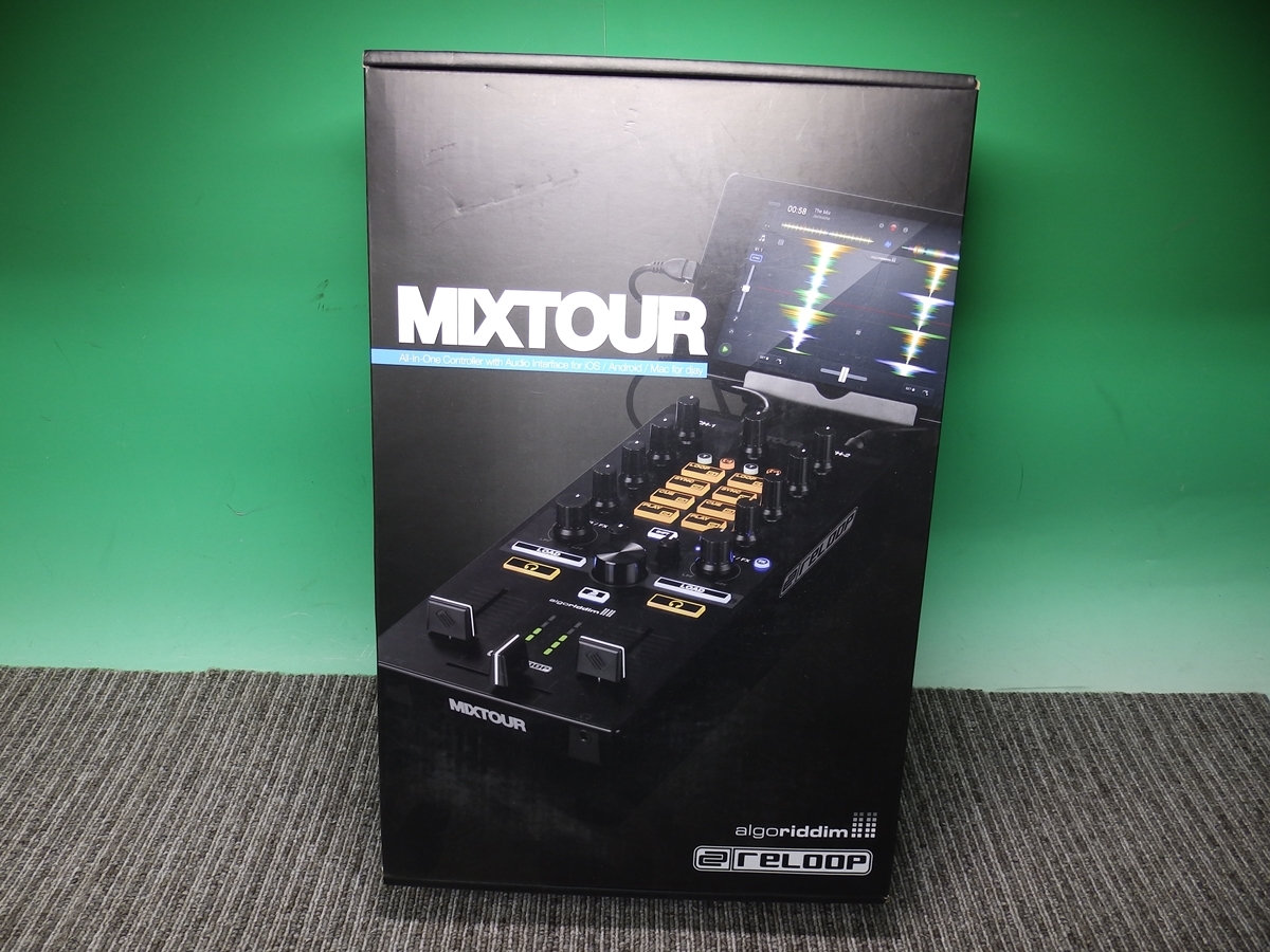 ★き7-574 Reloop DJコントローラー MIXTOUR 未チェック品